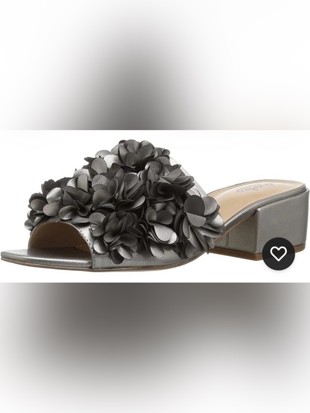 Charles by Charles David women’s silver slide
